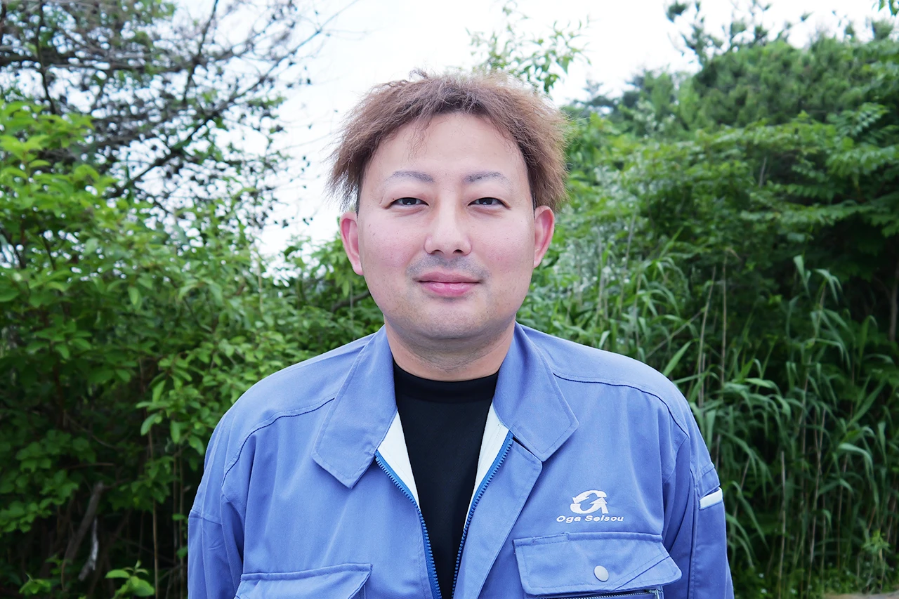 男鹿清掃興業株式会社 代表取締役 籾山祐也