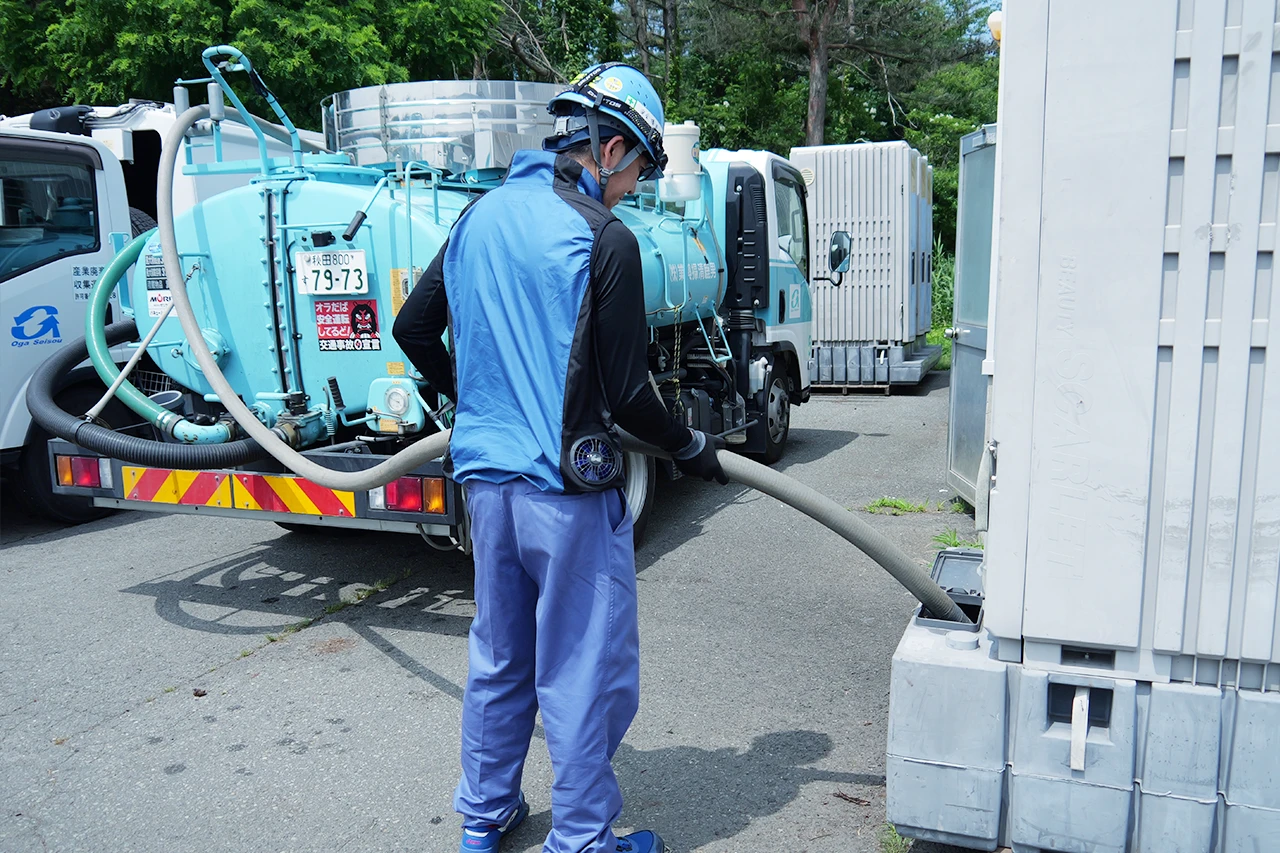 し尿汲取、仮設トイレレンタル